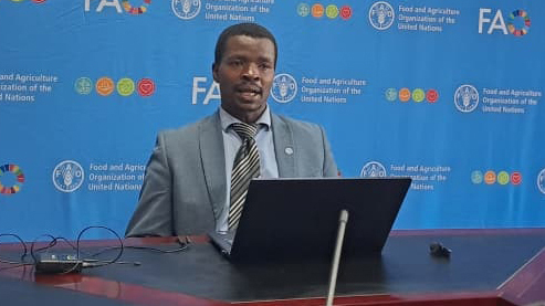 Assistant FAO representative Howard Mbuyisa. (Courtesy pic)